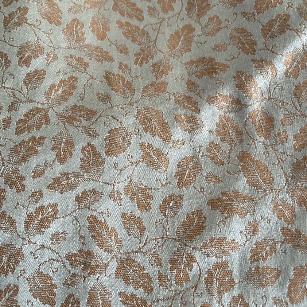 Nancy Koltes 2 Euro‎ Shams Pair Foglia Cognac Jacquard
